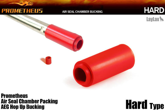 LAYLAX - PROMETHEUS Air Seal Chamber Hop Up Bucking Hard (RED) - 21PMI33