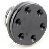Lonex - Aluminum Ventilation Bearing Piston Head - Black - GB-01-10A