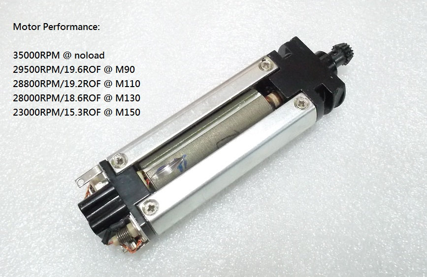 Etiny Airsoft - PTW/CTW Motor with Pinion Gear – Tiger Tactical