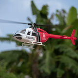 FlyWing BELL-206 V3 Scale Helicopter with H-ACE Flight Controller - RTF