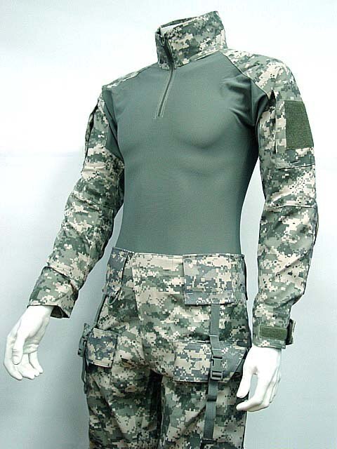 Emerson Combat Shirt Uniform w/Built in Elbow Pads Gen I in ACU