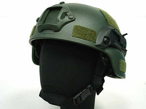 MICH TC-2000 ACH Helmet (with NVG Mount & Side Rail) - OD