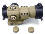 Red Green Dot Sight Scope w/Cantilever Mount-Tan