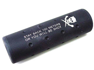 BD - Stubby Killer 140x32mm (14mm+/-) Extension for Airsoft ONLY - Black