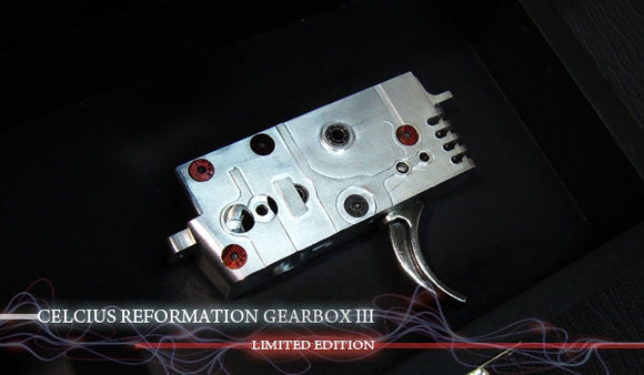 Celcius - CNC Ambidextrous Reformation Gearbox III - Limited Edition - ASB-GBX-RFLE