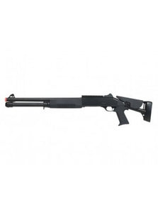 Bravo - 3rounds Burst Pump Shotgun with Long Barrel & Retracable - B28DL