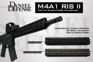 Madbull - Daniel Defense M4A1 RIS II 12" SOPMOD for M4/M16 AEG - Black