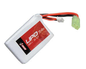 Echo1USA 7.4V 1600 mAh 30C LIPO - XCR Peq