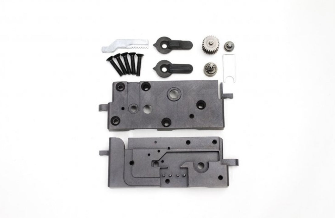 電動ガン用金属パーツ (FCCモーター)PTW用 FCC - Ambidextrous Complete Gearbox System (Torque) for PTW