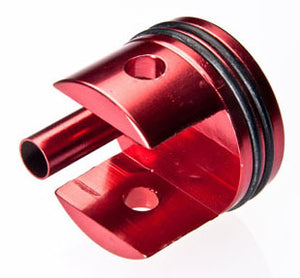 Lonex - CNC Alum Cylinder Head for V7 Gearbox AEG - Red - GB-01-08B