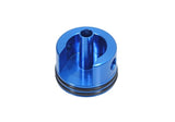 SHS CNC cylinder head for AK (Short type) with rubber mat - Blue - GT0014