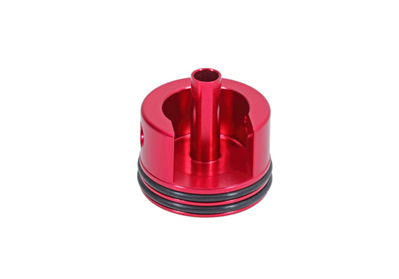 SHS - CNC cylinder head for AK (Short) with rubber mat - Red - GT0014R
