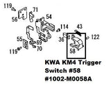 KWA - KM4 Series Trigger Switch Assembly (One piece)