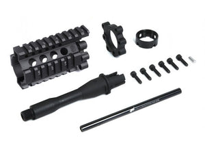 Madbull - Daniel Defense 4" Lite Rail Kit for AEG- Black