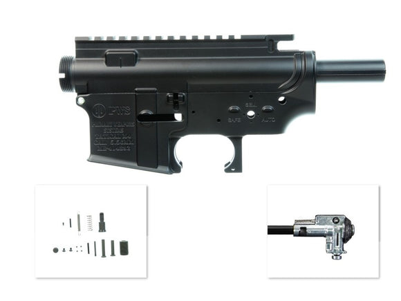 Madbull- Metal Body Version 2 with PWS logo for M4/M16 AEG - Black