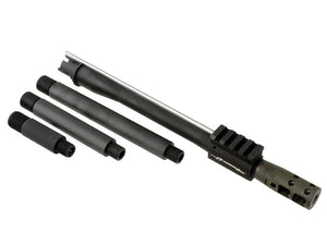 Madbull - JP 8.5/10/12/14 Adjustable Carbine Length Outer Barrel Kits with gas block and gas tube - Black