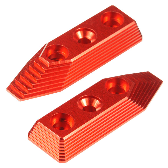 MAXX  - CNC Alu Barrel Screw Support (Style B) for VFC SCAR-L/H AEGs in Red Color - MX-BSS007SBR