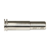 MAXX  - CNC Titanium Adjustable Air Seal Nozzle 33mm - 36mm- MX-NOZ3336TN