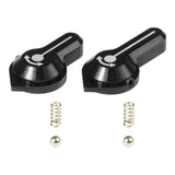MAXX  - CNC Alu Low Profile Selector Lever (Style A) for VFC SCAR-L/H AEGs in Black Color - MX-SEL007SAB