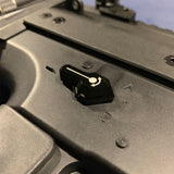 MAXX  - CNC Alu Low Profile Selector Lever (Style B) for VFC SCAR-L/H AEGs in Black Color - MX-SEL007SBB