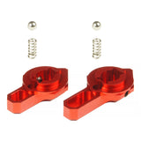 MAXX - CNC Alu Low Profile Selector Lever (Style B) for VFC SCAR-L/H AEGs in Red Color - MX-SEL007SBR