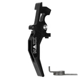 MAXX- CNC Aluminum Advanced Trigger (Style C) for V2 Gearbox (M4/M16 AEG Series) - MX-TRG002SC