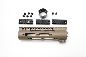 FCC - MI 7" Gen2  Free Floating Rail System SS-Series for Systema/PTW - FDE