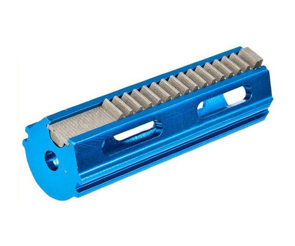 SHS - 15 Steel Teeth Aluminum Piston (Blue) for PTW/CTW AEG - TT0091