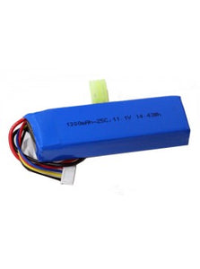 Airsoft Lipo Battery - 1300mah 3S (11.1V) 25C BRICK