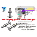SHS CNC Stainless Steel DSG Spring Guide for V3 AEG Gearbox - WD0034