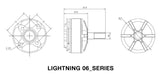 XNova Lightning 2206 2600kv Motor (Set of 4) - XN2206-2600KV