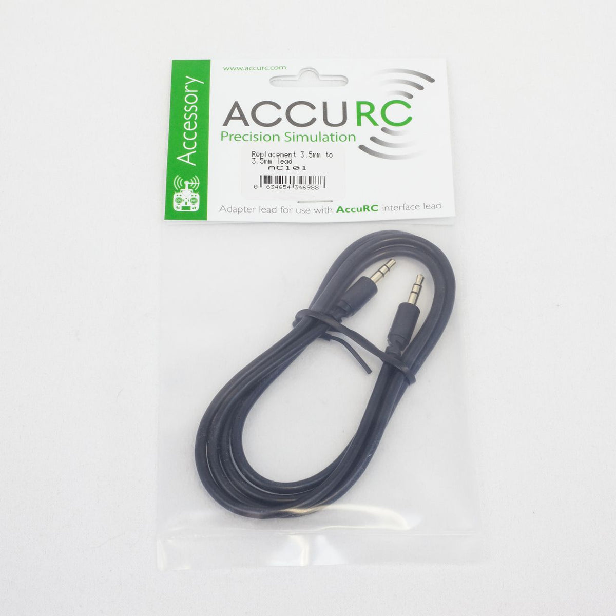 AccuRC- Replacement 3.5mm To 3.5mm 1.2m Transmitter Extension Lead - A ...